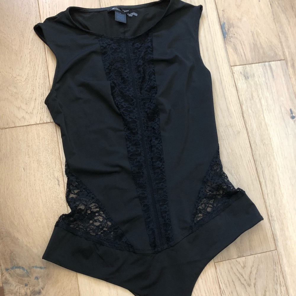 Brand New Lace Black Bodysuit